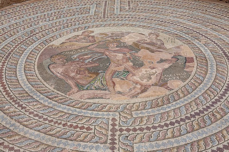 Floor mosaic