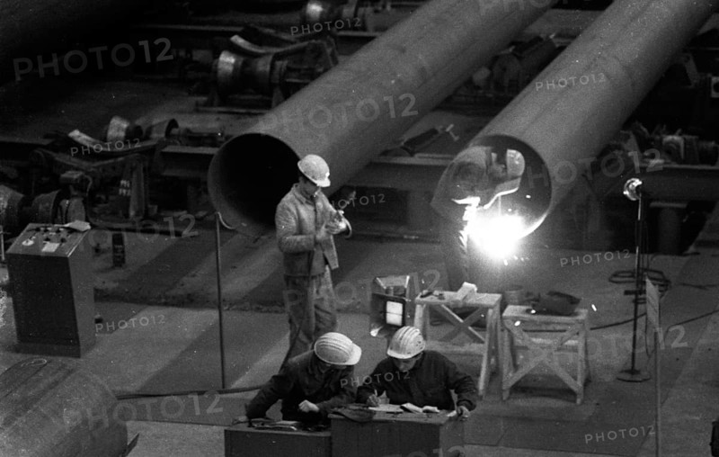 The Thyssen pipe mill