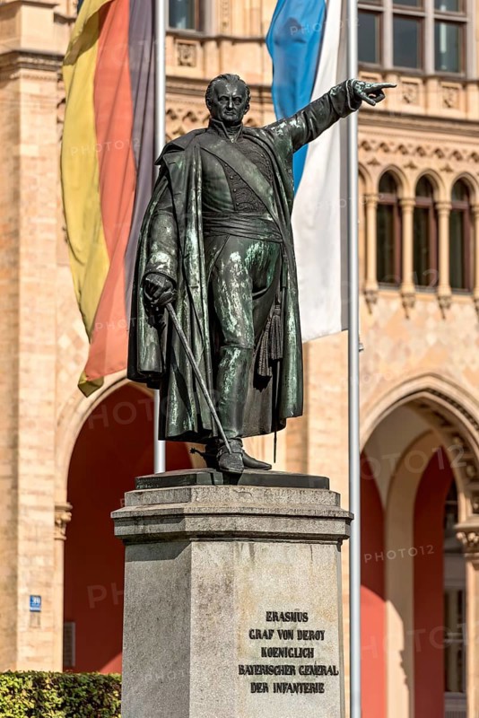 Monument to General Bernhard Erasmus von Deroy