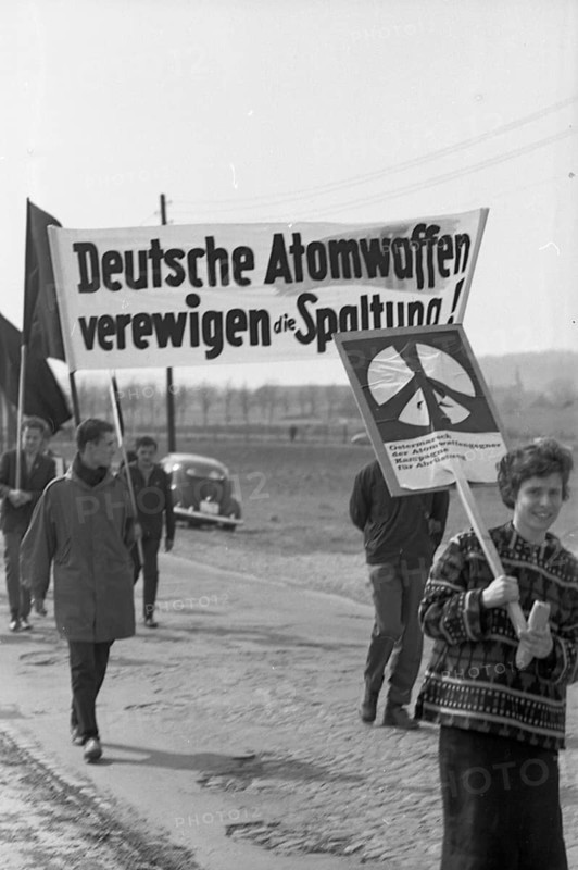 The 1964 Easter March led by the Campaign for Disarmament