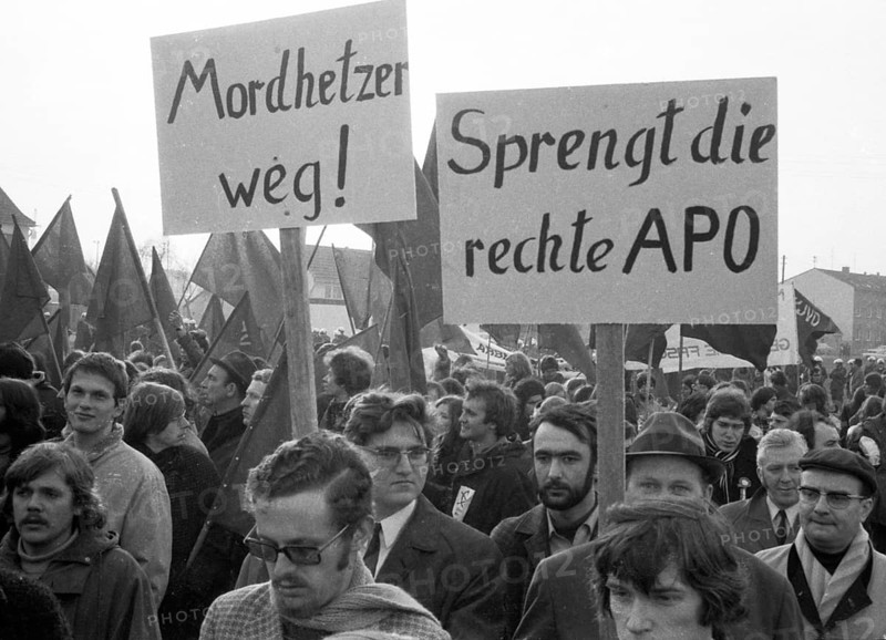 The NPD's right-wing radical action Resistance was a nationwide response to Willy Brandt's 1970 policy of understanding with the East