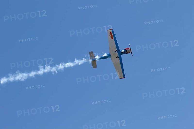 Yak and Biplane demonstration flight