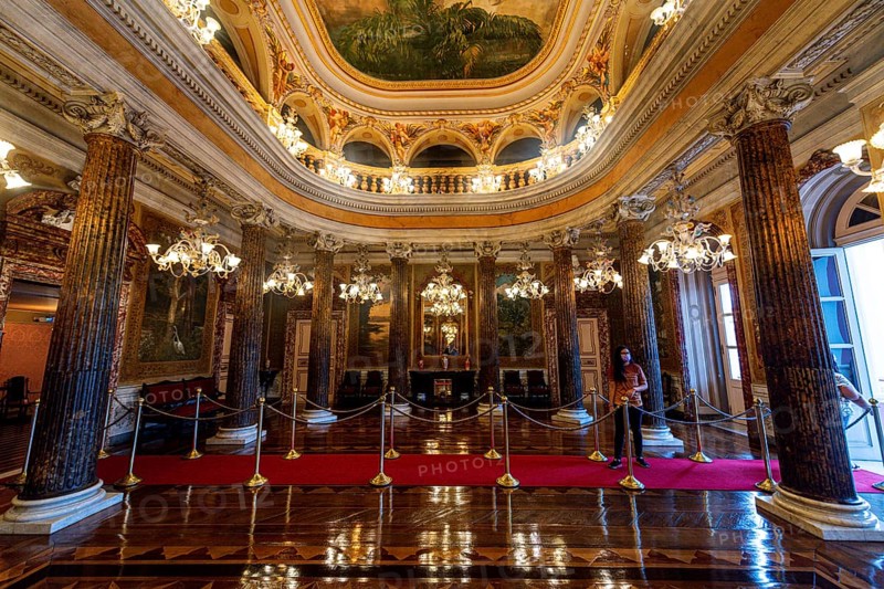Beautiful interior of the Amazon theatre