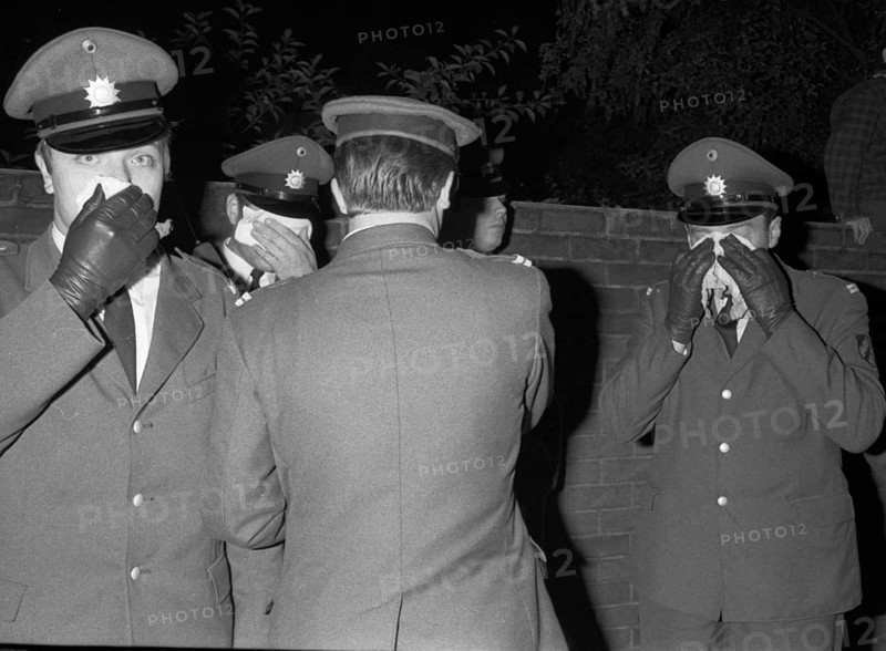 Election campaign appearances in 1969 by the radical right-wing NPD