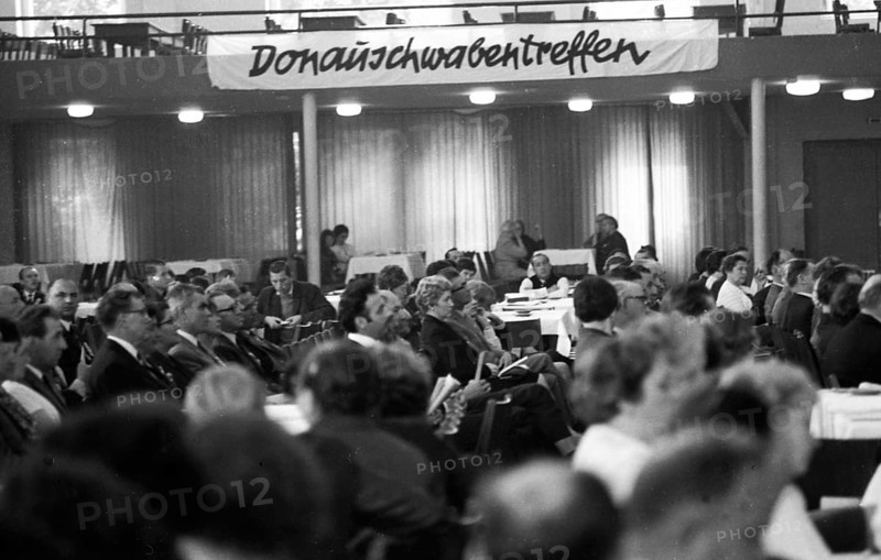 The meeting of the Danube Swabians in the Westafelenhalle in Dortmund in 1970