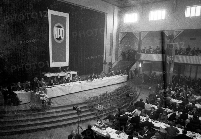 The 5th party congress of the radical right-wing NPD