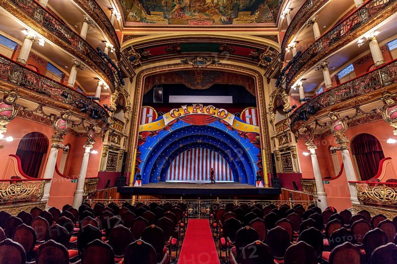 Beautiful interior of the Amazon theatre