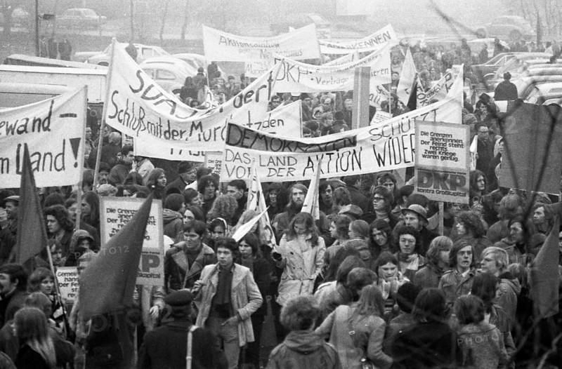 The NPD's right-wing radical action Resistance was a nationwide response to Willy Brandt's 1970 policy of understanding with the East