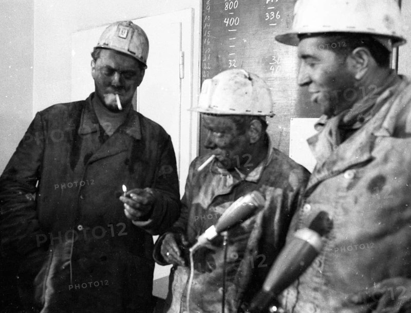 Nine miners of the Emil Emscher colliery were buried on 2. 10. 1969