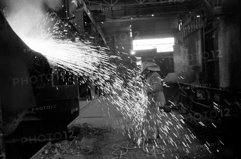 The production of steel products