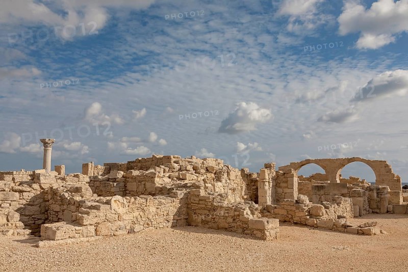Excavation site of the ancient city of Kourion