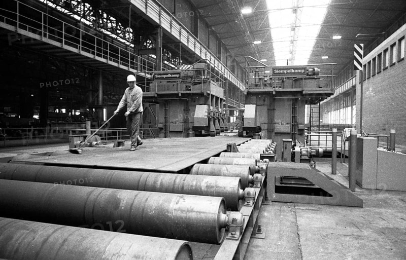 The Thyssen pipe mill