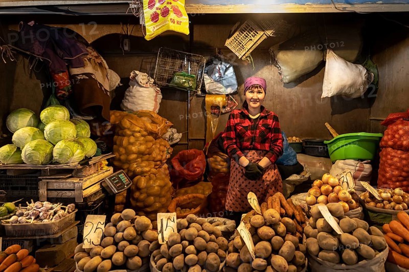 Potato seller