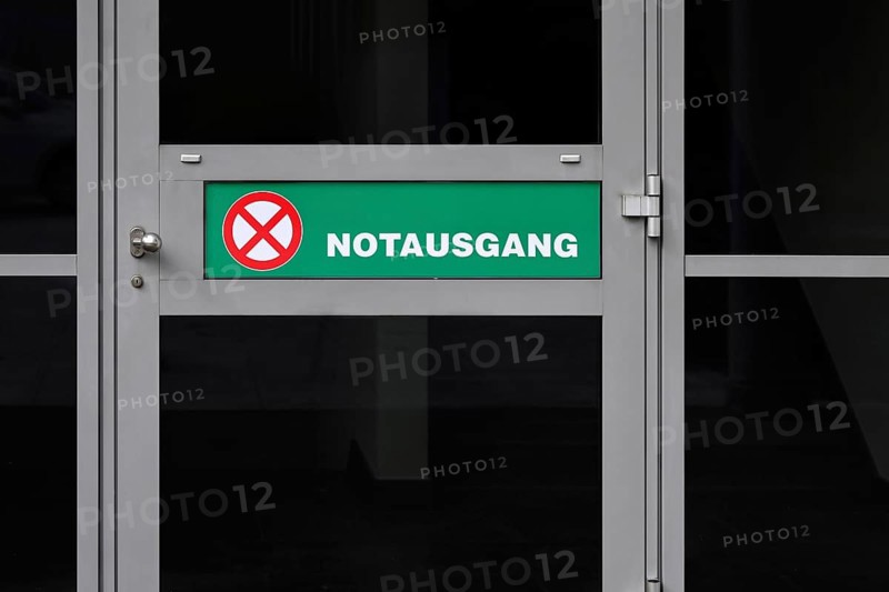 Door Sign Emergency Exit