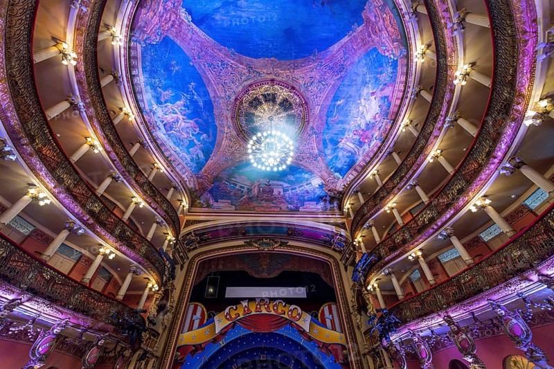 Beautiful interior of the Amazon theatre