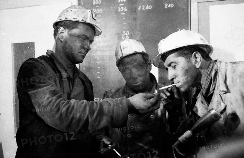 Nine miners of the Emil Emscher colliery were buried on 2. 10. 1969