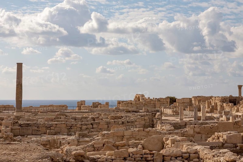 Excavation site of the ancient city of Kourion