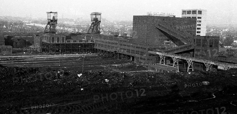 The Graf Moltke 3/4 colliery in Gladbbeck in the Ruhr area