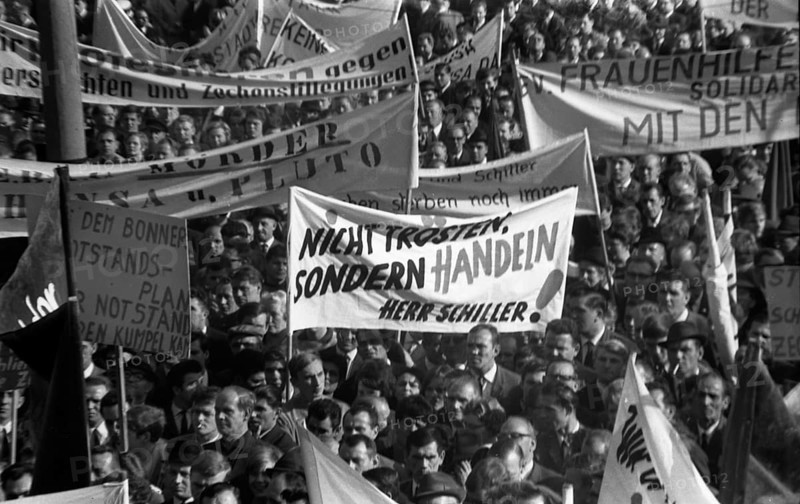 A wave of outrage swept the Ruhr area when the Hansa mine was closed