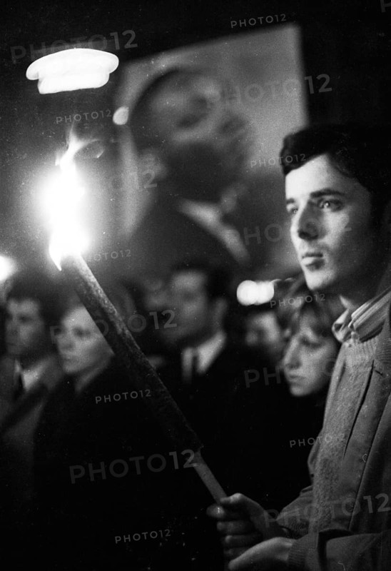 Students and professors of the University of Bonn reacted with mourning and protest to the assassination of Martin Luther King in the USA on 5 April 1968 in Bonn
