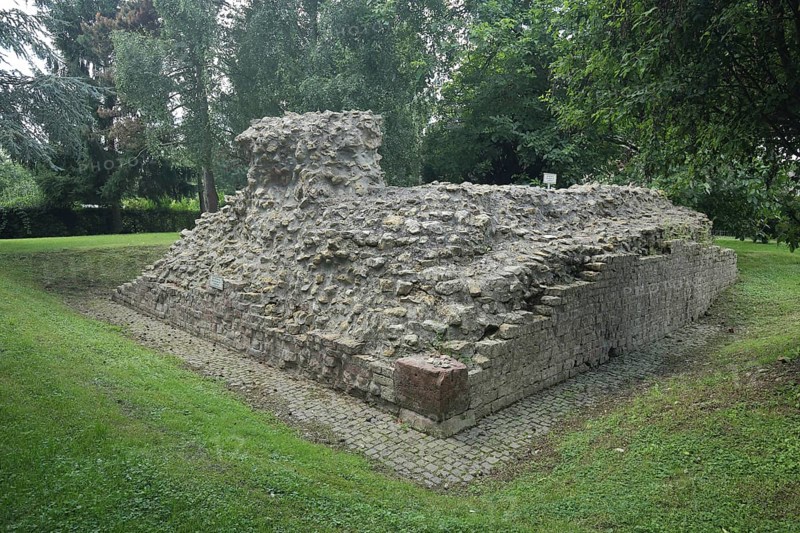 Remains of the historic Turmberg built 1000