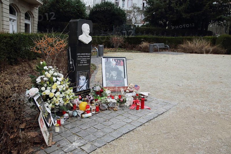 Elvis Presley Monument in Bad Nauheim