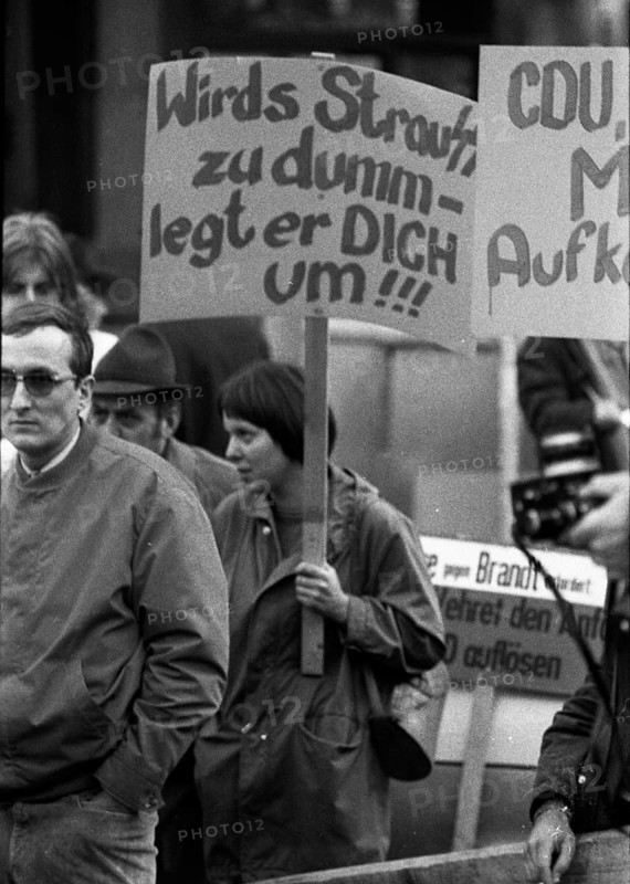 During the election campaign for the 1969 Bundestag elections