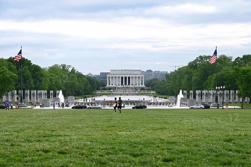 National Mall with Lincoln Memorial and Reflecting Pool