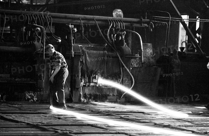 The production of steel products