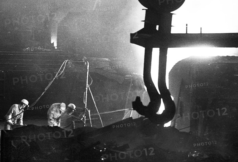The Oxygen steelworks Phoenix of Hoesch AG on 25. 7. 1973 produced steel. Today