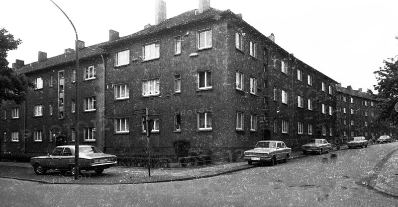 The residents of this old housing estate in a district of Bottrop complain