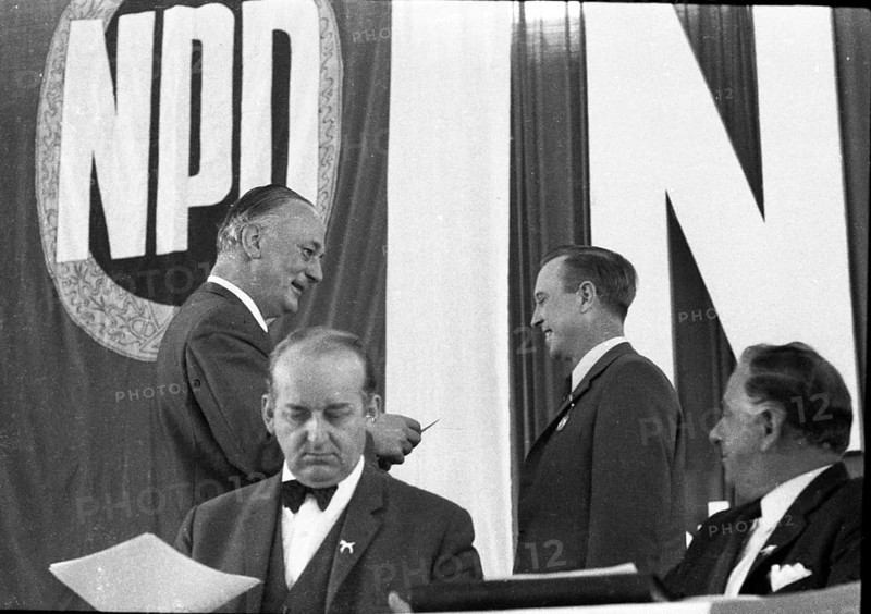 The party congress of the radical right-wing NPD