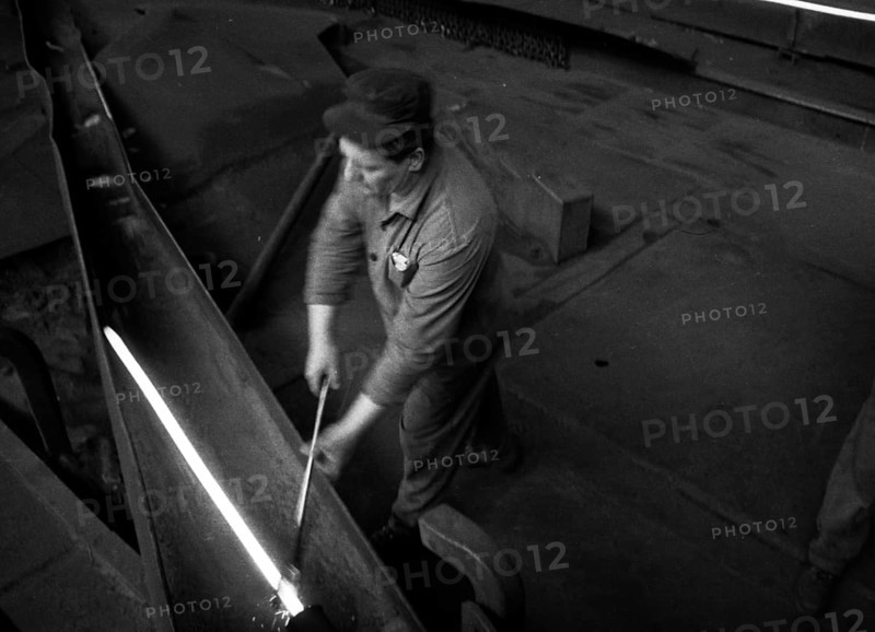 The production of steel products