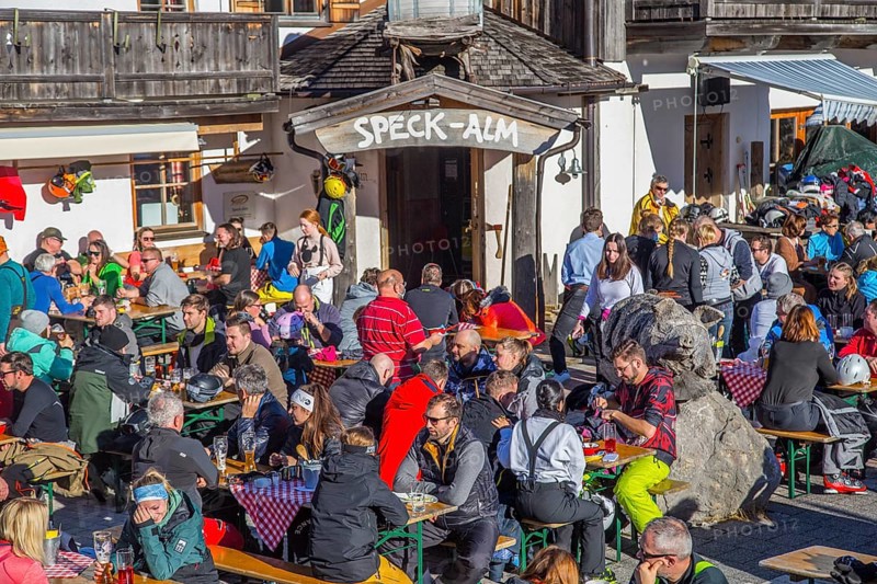 Speck-Alm mountain inn and apres-ski hut