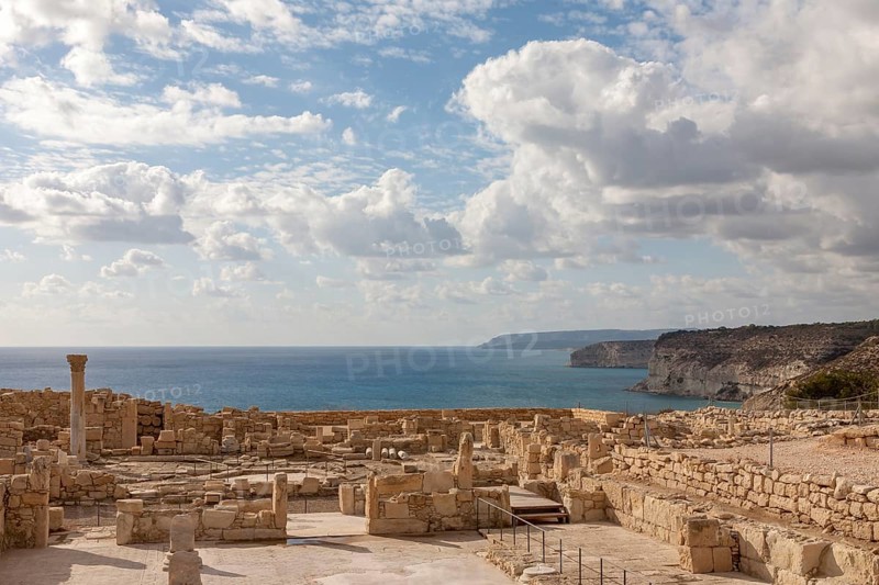 Excavation site of the ancient city of Kourion
