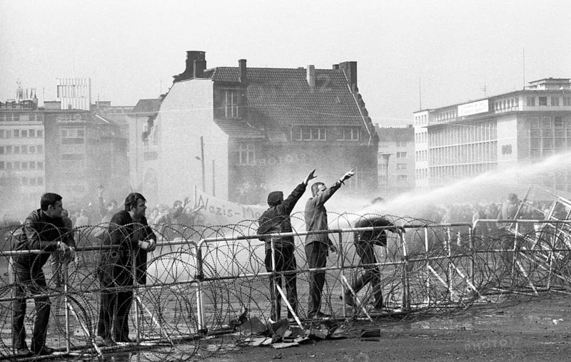 During the election campaign of the right-wing National Democratic Party of Germany