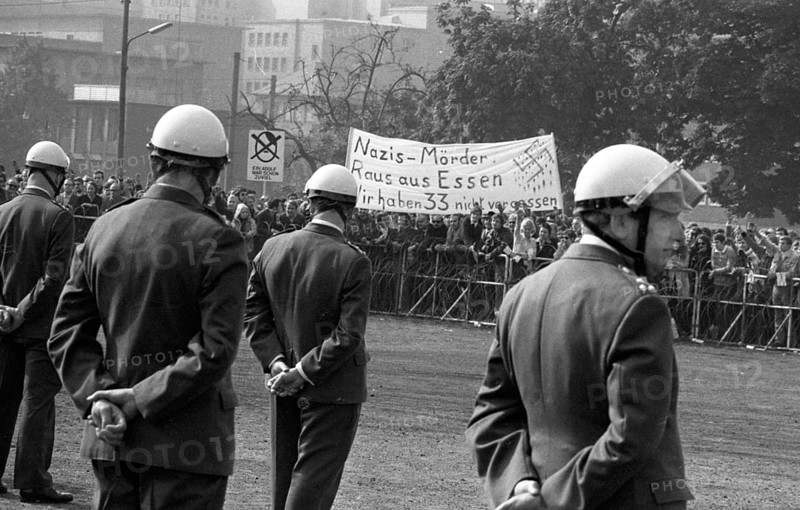 Election campaign appearances in 1969 by the radical right-wing NPD