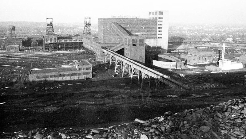 The Graf Moltke 3/4 colliery in Gladbbeck in the Ruhr area