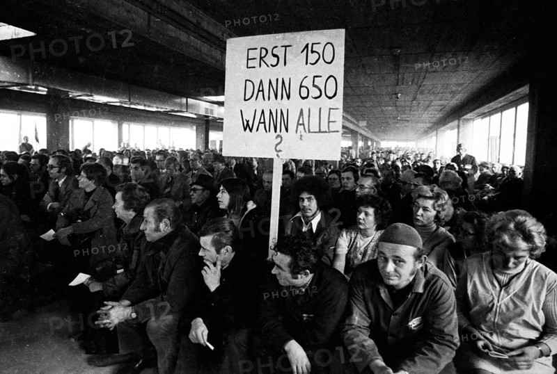 At the works meeting of the Deutsche Edelstahlwerke