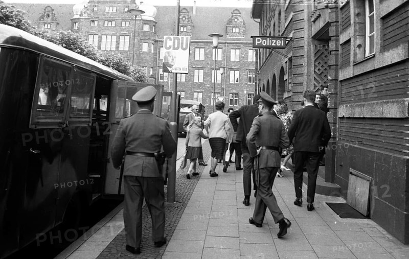 Police action against communists prior to the founding of the German Communist Party