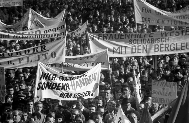 A wave of outrage swept the Ruhr area when the Hansa mine was closed