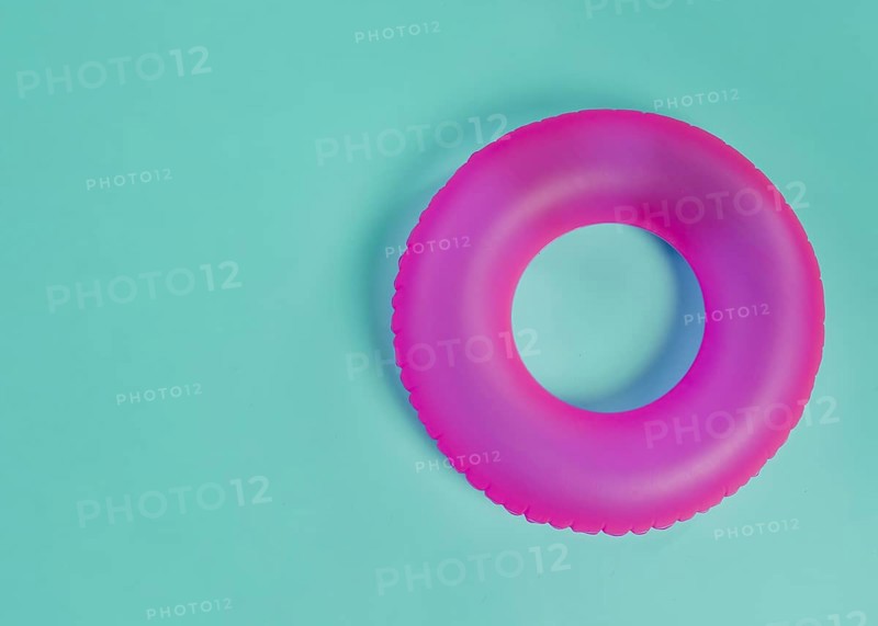 Inflatable floating bright ring