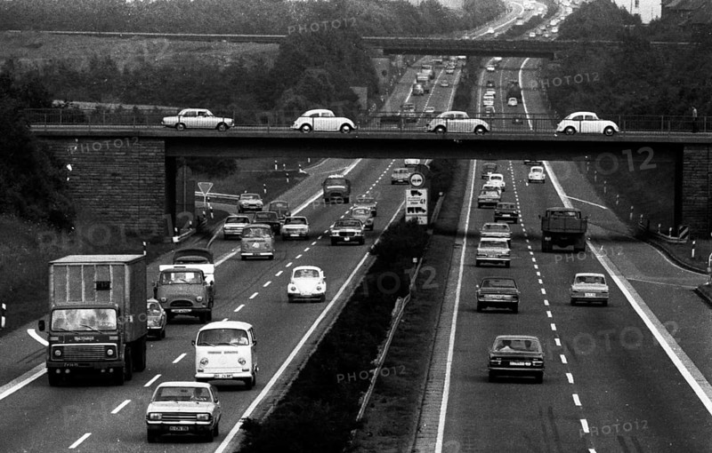 Traffic on the Ruhrschnellweg