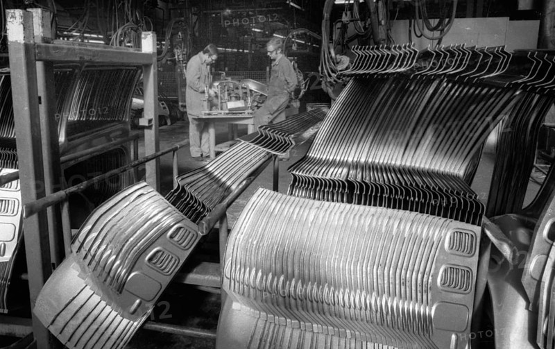 Manual labour in the car industry