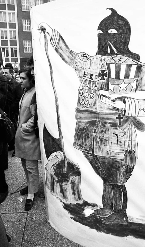 Spanish guest workers and German students demonstrated in Bonn in 1970 against the oppression of the Franco dictatorship