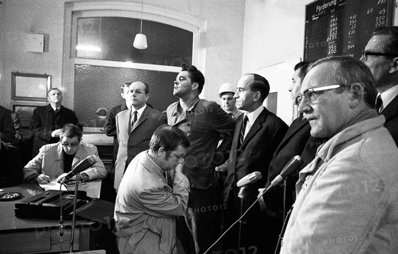 Nine miners of the Emil Emscher colliery were buried on 2. 10. 1969