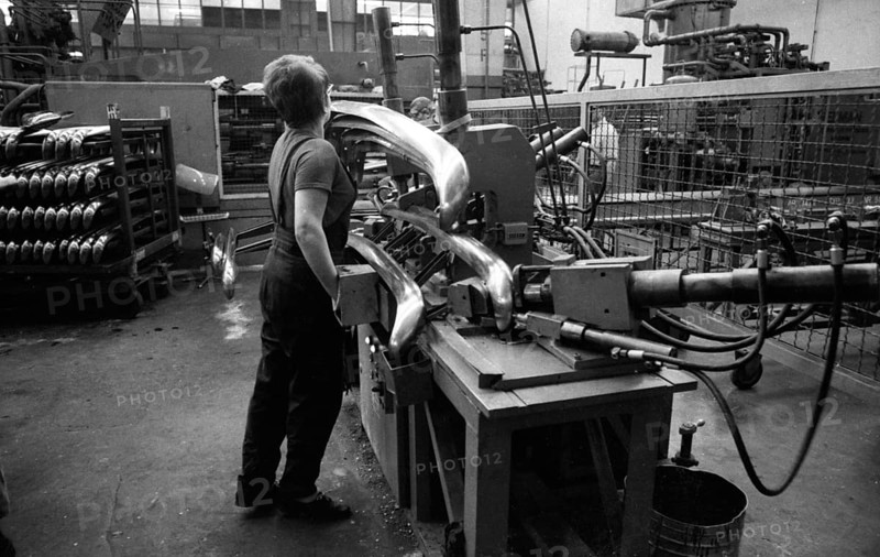 Manual labour in the car industry