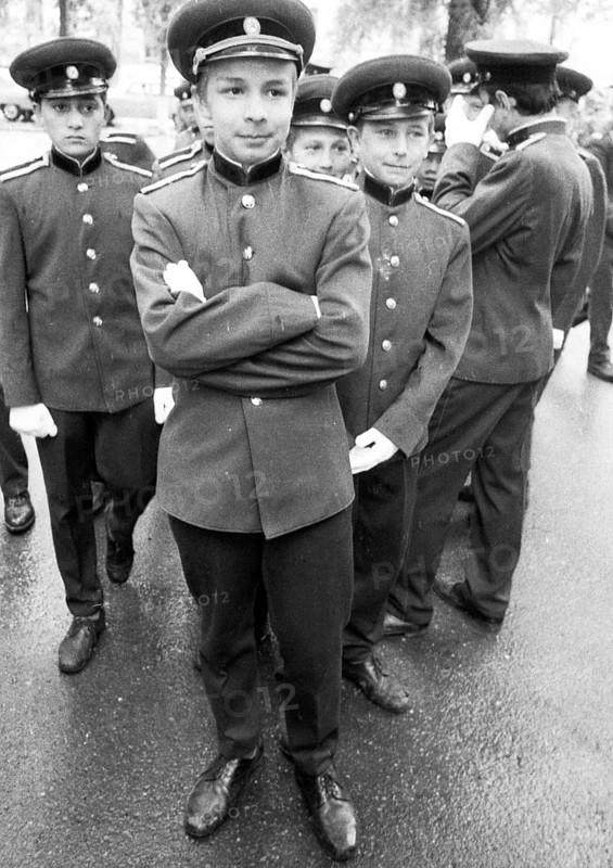 Impressions from the USSR 1972. Day of Liberation from the Nazi Regime. Cadets