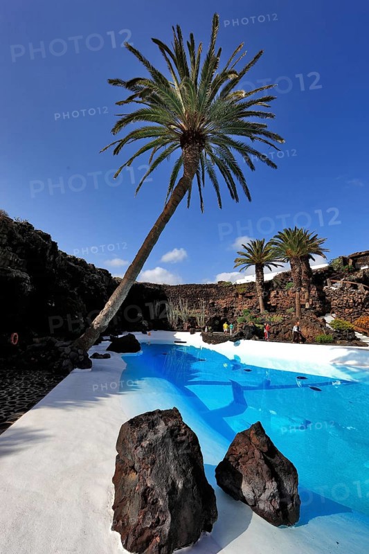 Artificial pool complex at Jameos del Agua