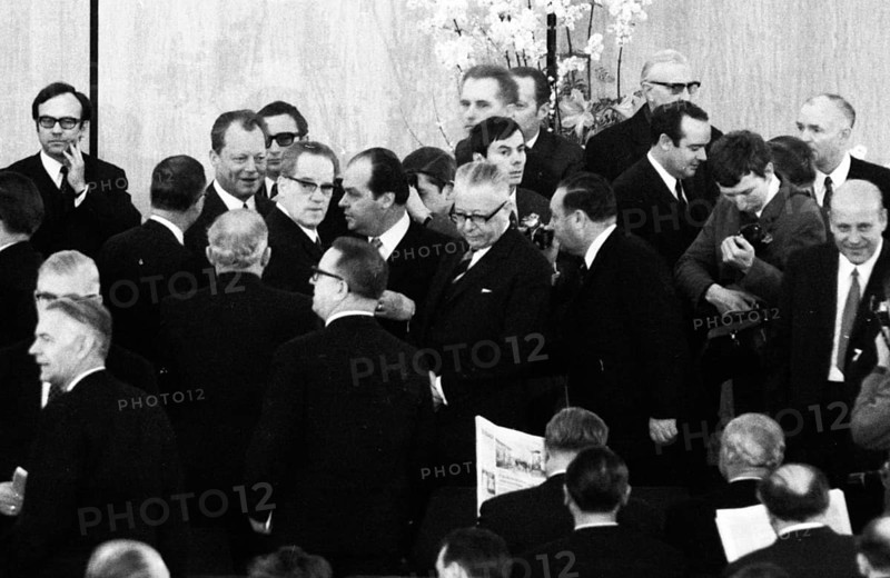 The Federal Assembly elected the new Federal President Gustav Heinemann